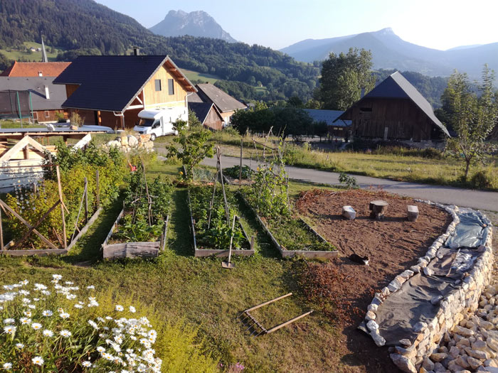 potager après travaux